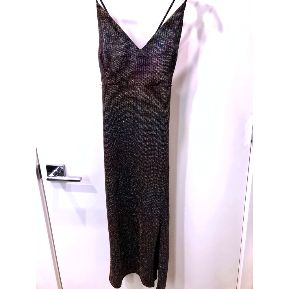 Sexy glittery midi dress, size XS